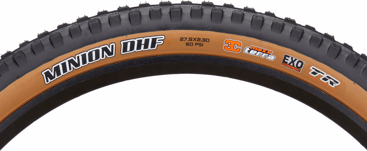 Sale Maxxis Minion DHF EXO TR 3C MaxxTerra Tanwall 27 5" Faltreifen Vatertagsangebot