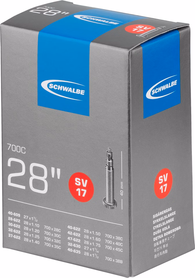 Schwalbe Schlauch 17 für 28" kaufen Sonderangebote
