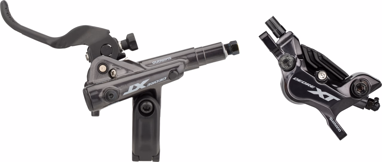 Shimano XT v+h Set Scheibenbremse BR-M8120 mit Resinbelag J-Kit Lagerräumung