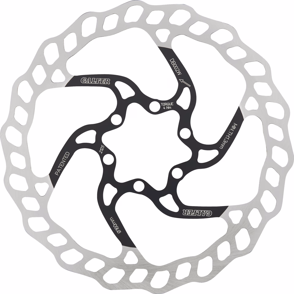 GALFER Fixed Disc Wave 1 8 mm MTB 6-Loch Bremsscheibe