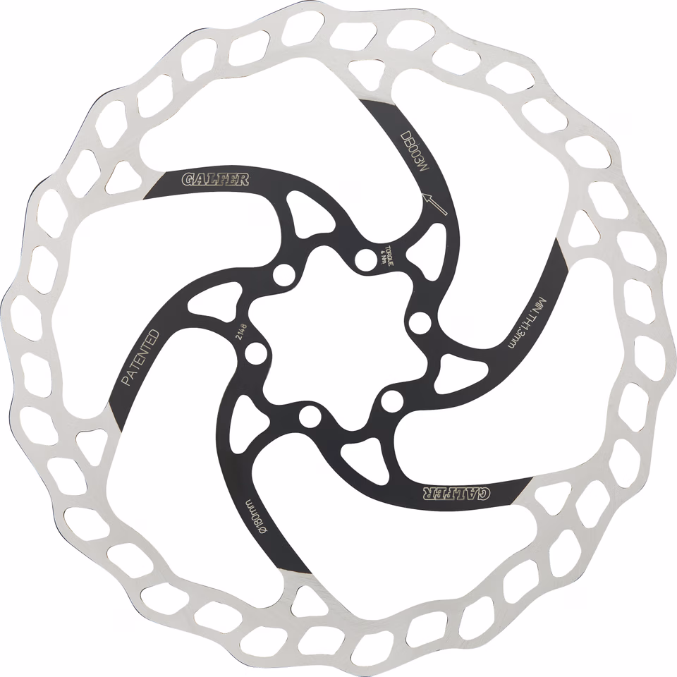 GALFER Fixed Disc Wave 1 8 mm MTB 6-Loch Bremsscheibe Neuheiten