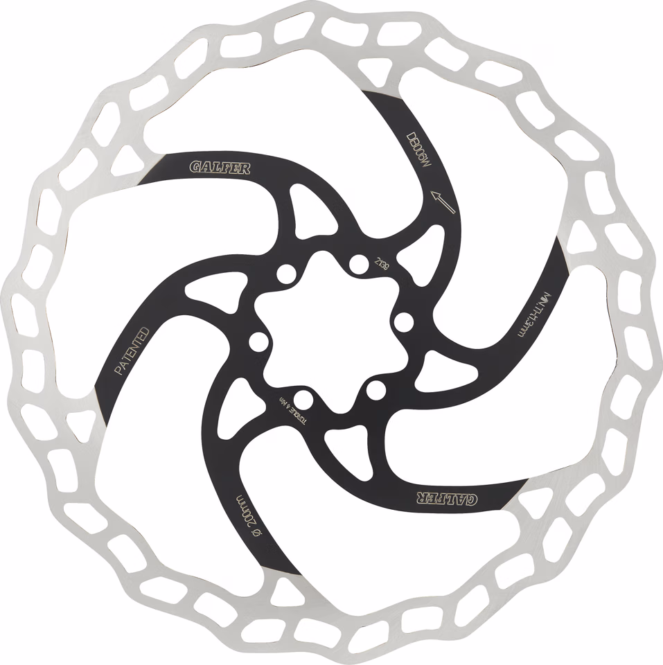 GALFER Fixed Disc Wave 1 8 mm MTB 6-Loch Bremsscheibe Neuheiten