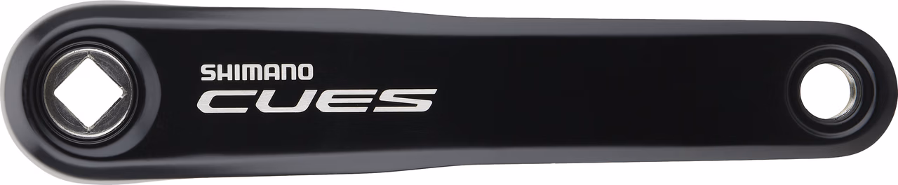 Shimano CUES Kurbelgarnitur FC-U4000-1 Vierkant Bis zu 50% Rabatt