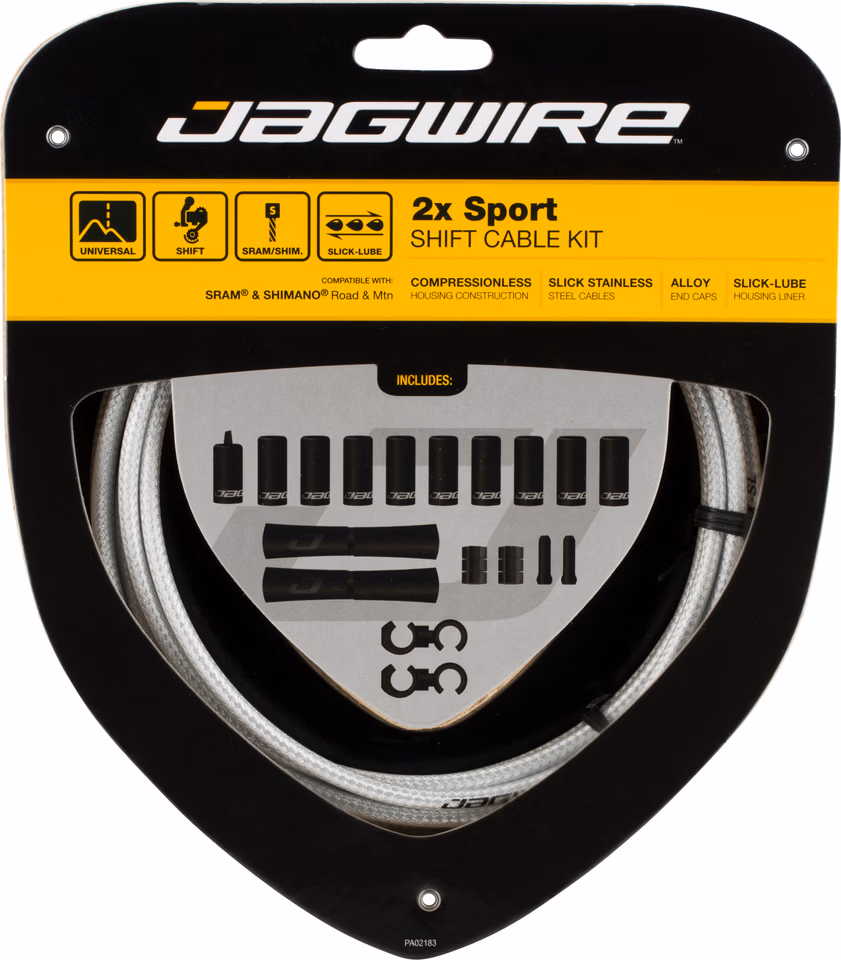 Jagwire 2X Sport Schaltzugset kaufen 50% Rabatt mit kostenlosem Versand