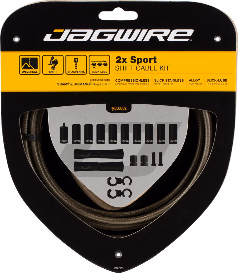 Jagwire 2X Sport Schaltzugset kaufen 50% Rabatt mit kostenlosem Versand