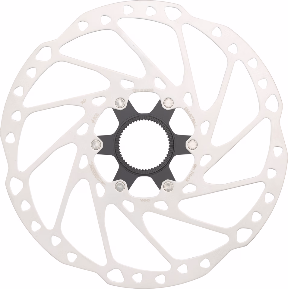 Shimano Bremsscheibe SM-RT64 Center Lock Innenverzahnung für Deore
