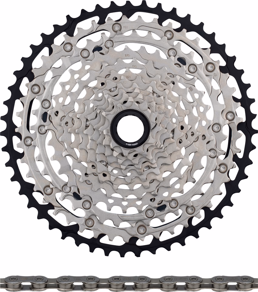 Shimano SLX Kassette CS-M7100-12 + Kette CN-M7100 12-fach Verschleißset