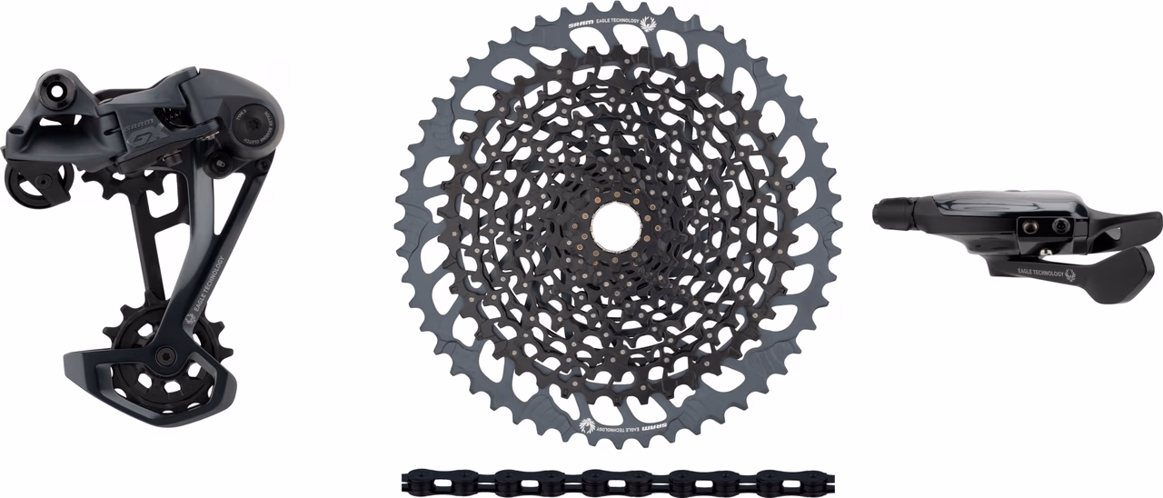 SRAM GX Eagle 1x12-fach Upgrade-Kit mit Kassette Valentinstagsangebot