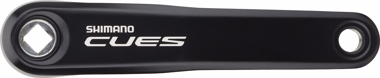 Shimano CUES Kurbelgarnitur FC-U4000-1 Vierkant mit Kettenschutzring Große Rabatte