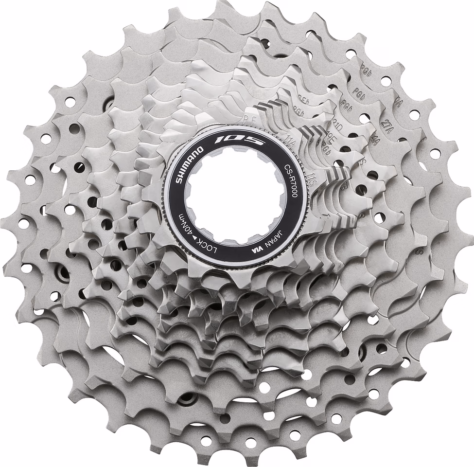 Shimano 105 Kassette CS-R7000 + Kette CN-HG601 11-fach Verschleißset Sonderangebote