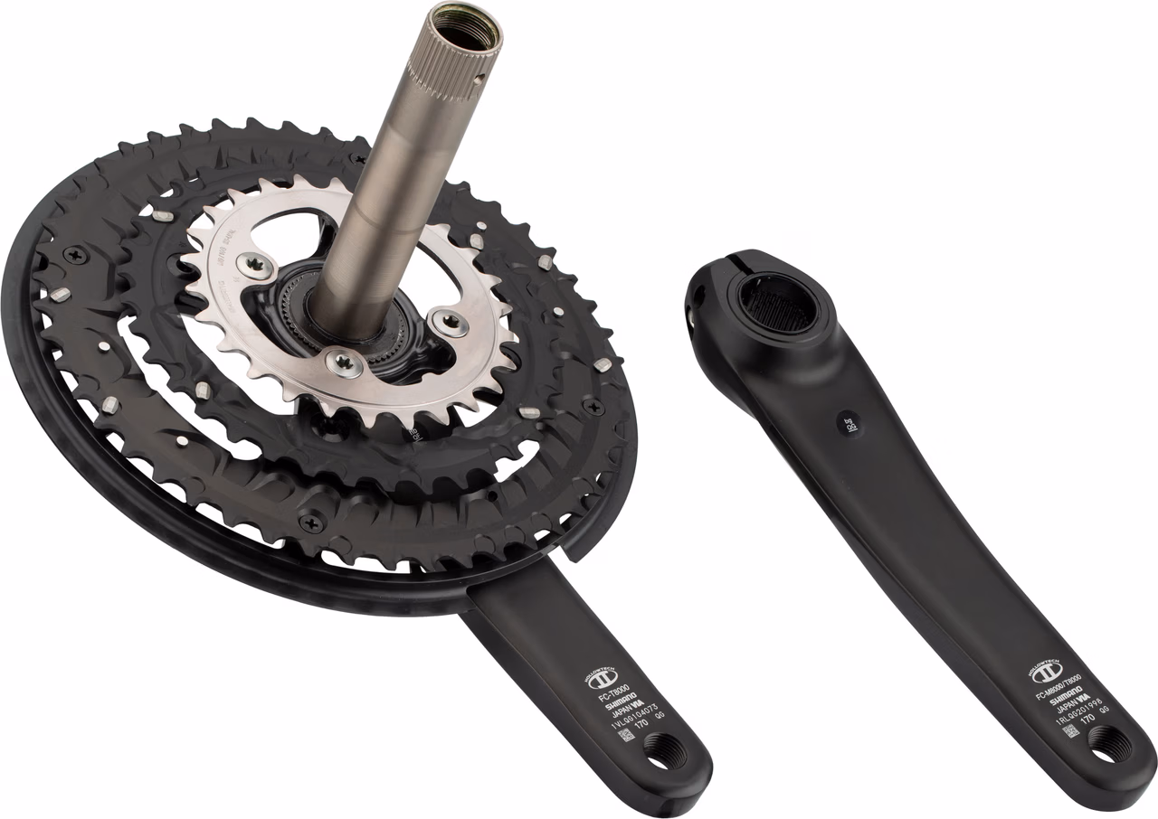 Shimano XT Kurbelgarnitur FC-T8000 Hollowtech II mit Kettenschutzring Discount Store für neue Produkte