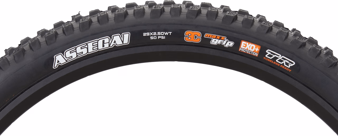 Maxxis Assegai 3C MaxxGrip EXO+ WT TR 29" Faltreifen Kostenloser Versand international