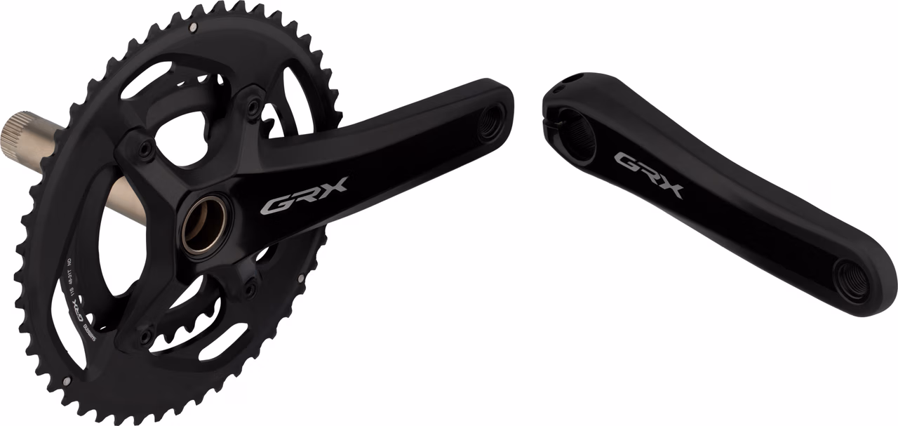 Shimano GRX Kurbelgarnitur FC-RX810-2 Hollowtech II 50% Rabatt für begrenzte Zeit