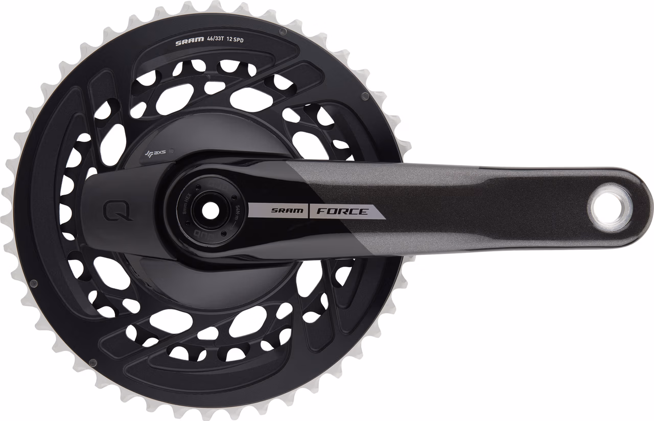 SRAM Force D2 AXS DUB DM 2x12-fach Carbon Powermeter Kurbelgarnitur