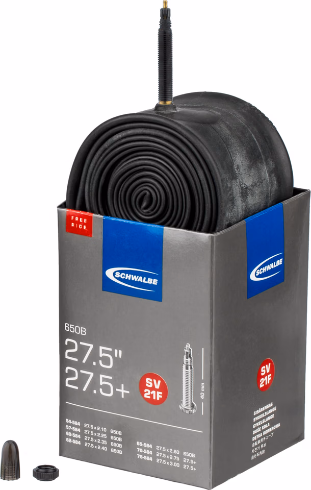 Schwalbe Schlauch 21F für 27 5+ Freeride Kauf eins, bekomm eins gratis