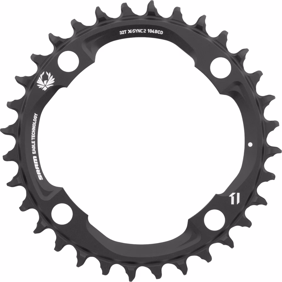 SRAM Kettenblatt X-Sync 2 für X01/XX1/GX Eagle 104 mm Sonderangebot der Fabrik