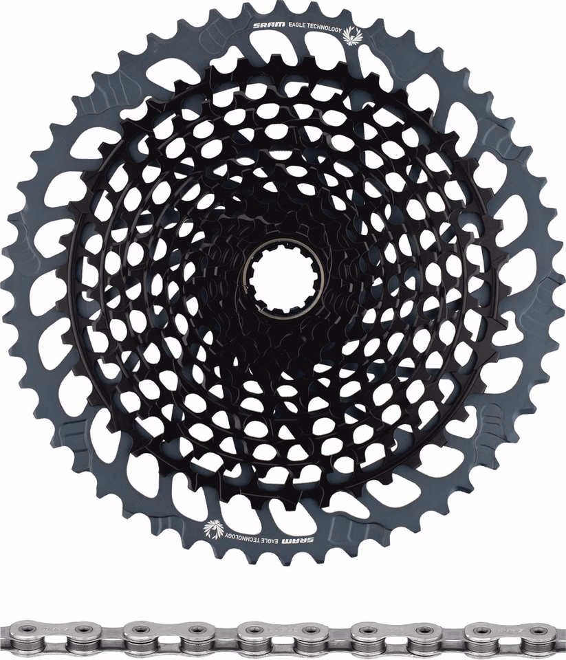 SRAM X01 Eagle XG-1295 Kassette + Eagle Kette 12-fach Verschleißset