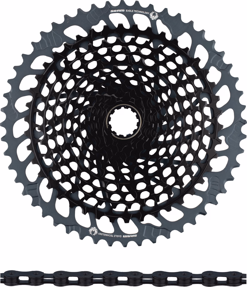 SRAM X01 Eagle XG-1295 Kassette + Eagle Kette 12-fach Verschleißset Schlussverkauf
