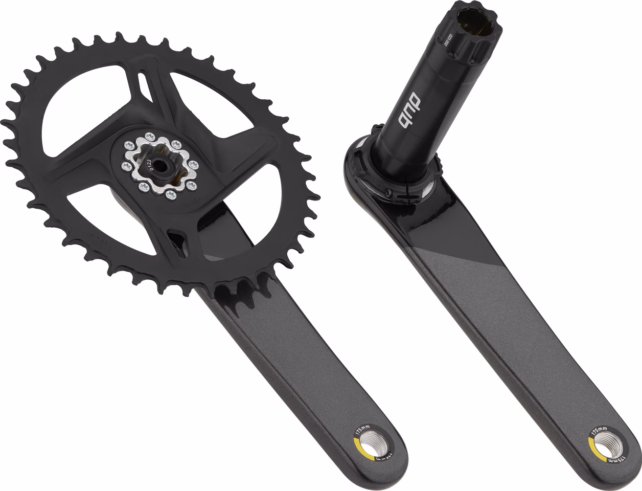 SRAM Force 1 D2 AXS DUB DM 1x12-fach Carbon Powermeter Kurbelgarnitur Kostenloser Versand