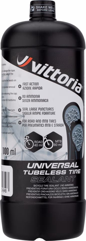 Sale Vittoria Universal Tubeless Tire Sealant Reifendichtmittel