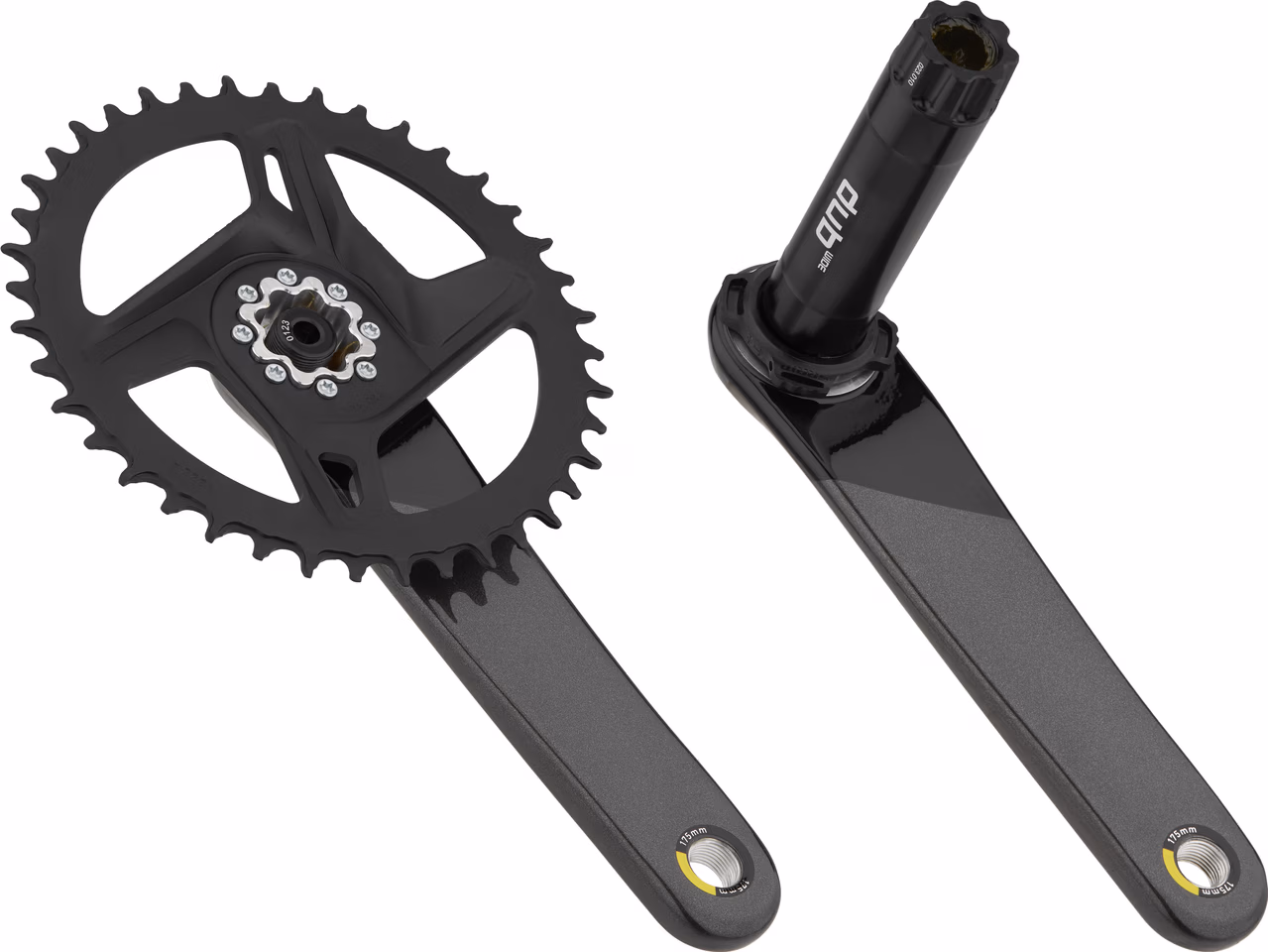 SRAM Force 1 D2 AXS Wide DUB DM 1x12-fach Carbon Powermeter Kurbelgarnitur Letzte 3 Tage
