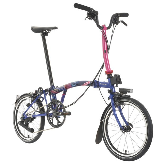 Brompton P Line Team GB 2024 Edition Folding Bike Neueste Stile