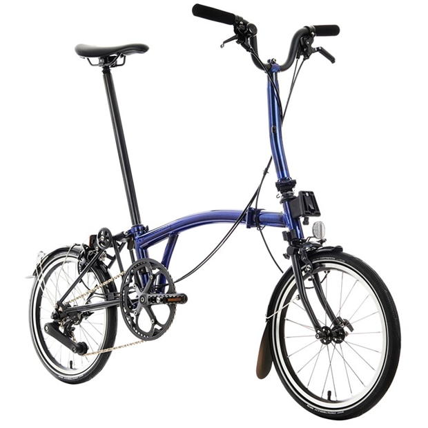 Brompton P Line 12-speed - Mid Handlebar - Folding Bike Letzte 2 Tage