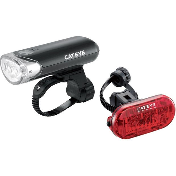 Cateye EL135 OMNI 5 Bike Light Set