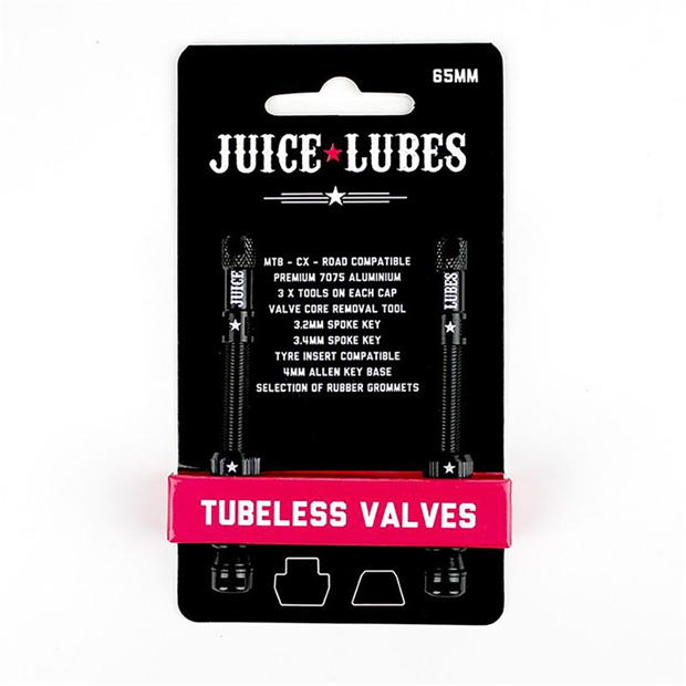 Juice Lubes Tubeless Valves 65mm Black Hotsell