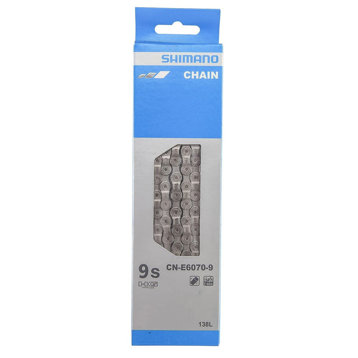 Kette 9V SHIMANO CN-E6070-9 E-BIKE Bis zu 60% Rabatt
