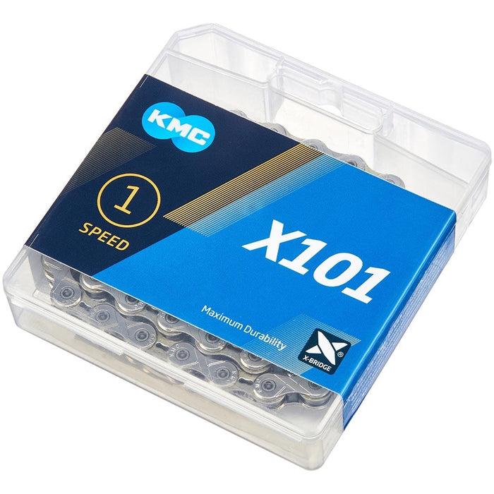 1V KMC X101 Kette Silber 50% Rabatt mit kostenlosem Versand