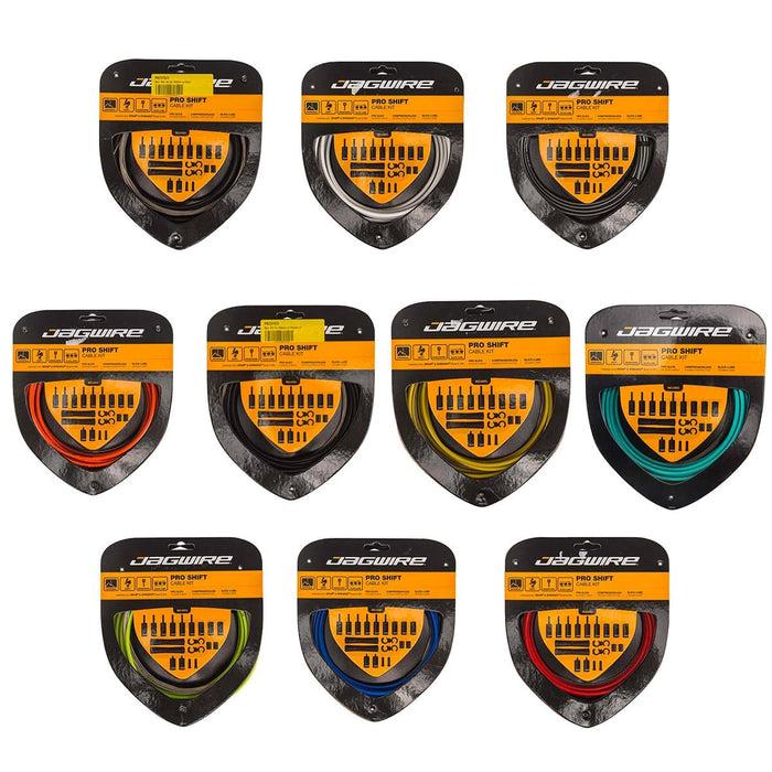 JAGWIRE ROAD AND MOUNTAIN PRO Umwerfer Kabel- und Hüllen-Set Schwarz Weihnachtsangebot