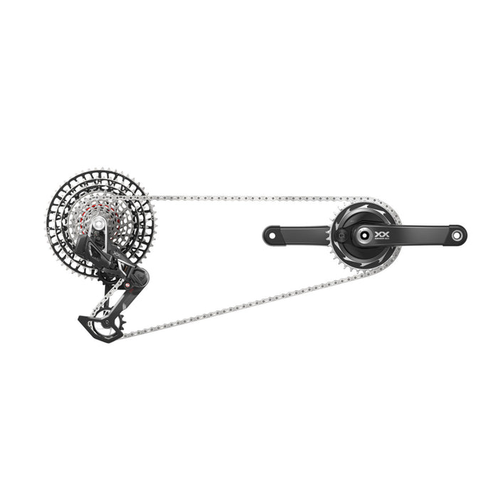 Gruppe SRAM XX-SL EAGLE POWERMETER T-Type AXS Q174 DUB 34 Zähne 10/52 Meist gekauft
