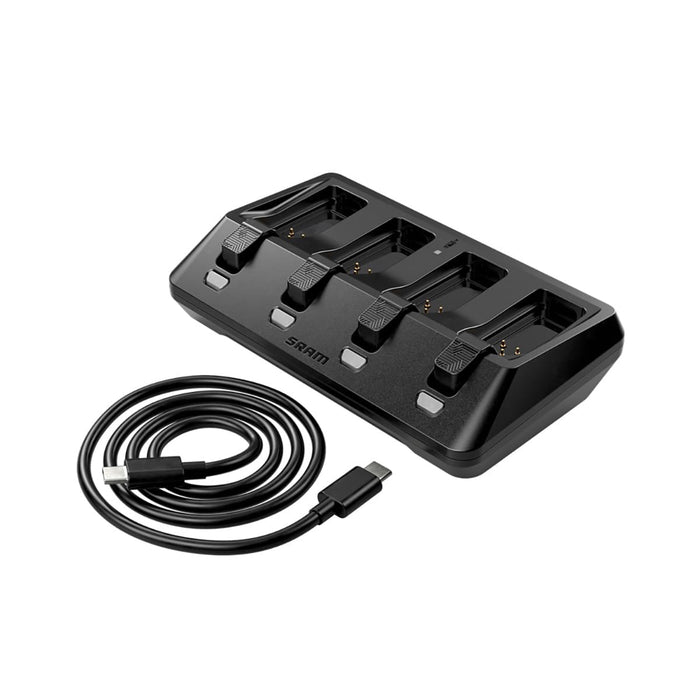 SRAM AXS 4-Port Simultan-Ladegerät + USB-C-Kabel