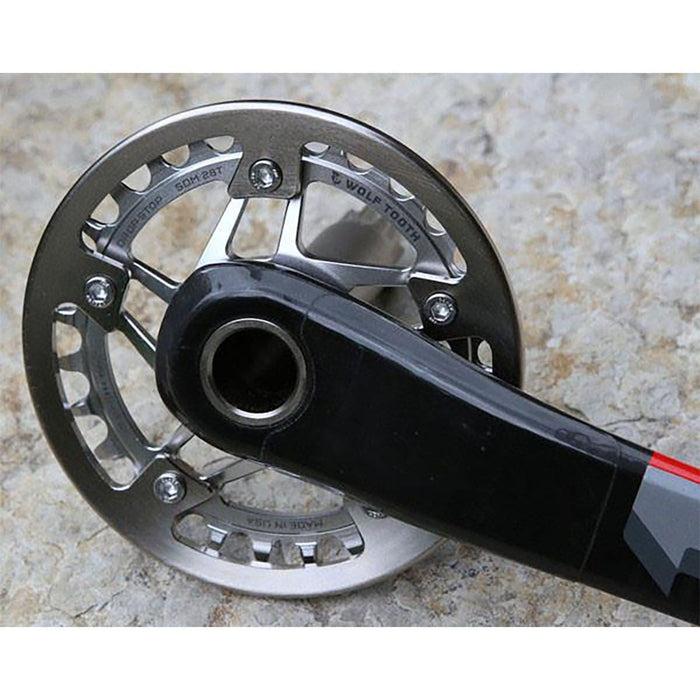 Bash Guard WOLF TOOTH für Kettenblatt Direct Mount WOLF TOOTH Inox Schwarz Bestseller
