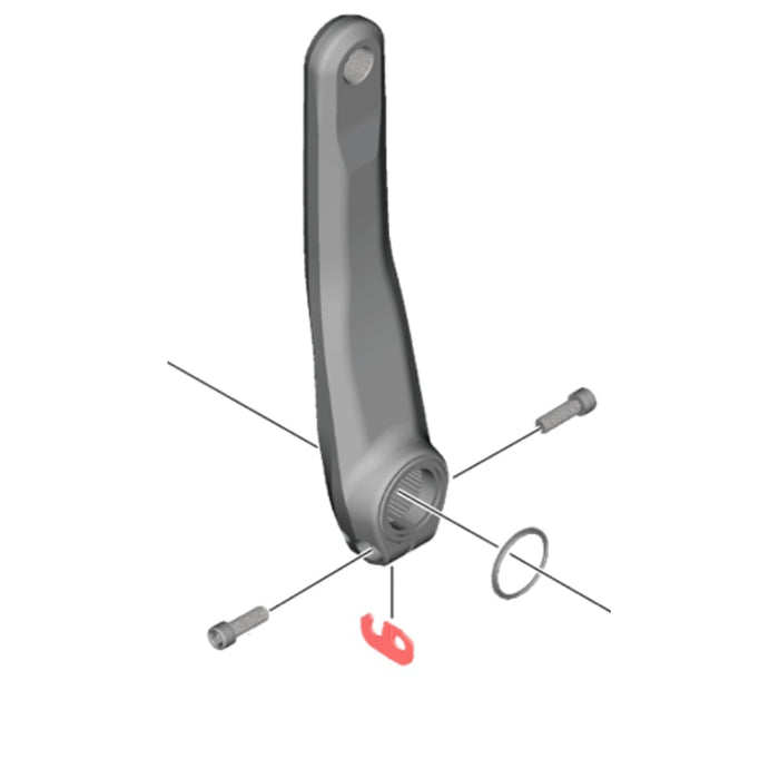 Sicherheitsplättchen für die linke Kurbel von SHIMANO FC-M580 Pedalen Vierteljährliche Förderung