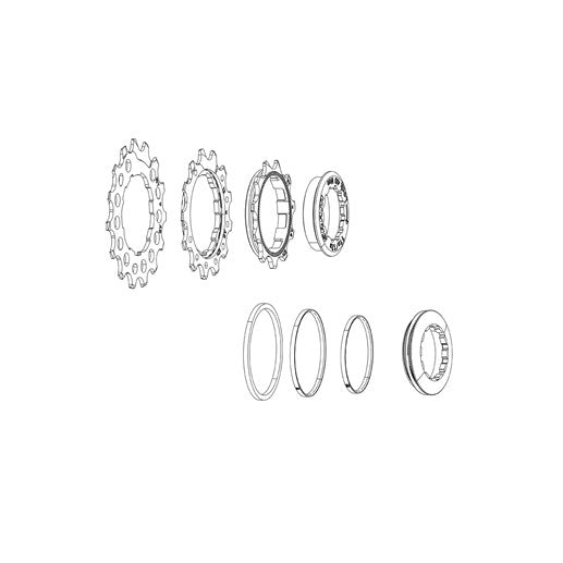 Ersatz-Kettenradsatz SRAM Eagle PG-1210/1230 #11.2418.008.000 Fabrikladen