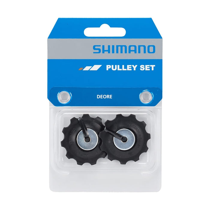 10V SHIMANO DEORE T6000 Hintere Schaltwerksrollen Schwarz Im Verkauf