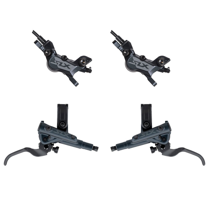 SHIMANO SLX M7120 4-Kolben J-Kit Bremsenpaar ohne Scheibe Vierteljährliche Förderung