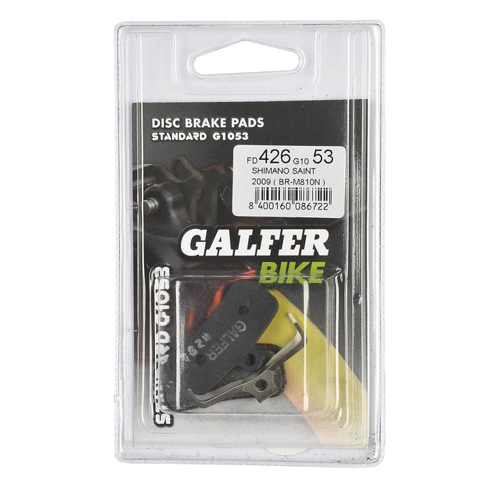 GALFER STANDARD Semi-Metallic Bremsbeläge Shimano D01S Saint BR-M810 / Zee BR-M640 / XTR M9120 / XT M8120 / SLX M7120 / Deore Letzte 2 Tage