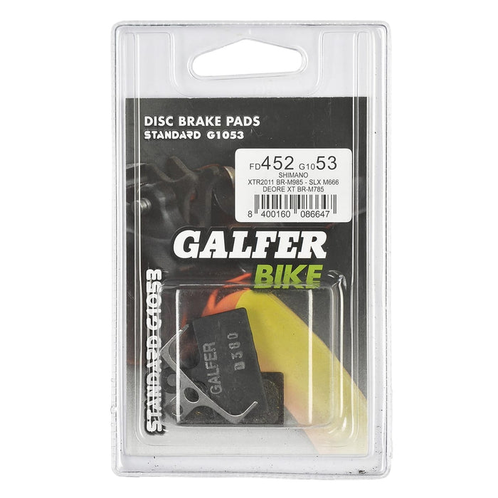 GALFER STANDARD Shimano XTR / XT / SLX / Alfine Semi-Metallic Bremsbeläge Bis zu 50% Rabatt