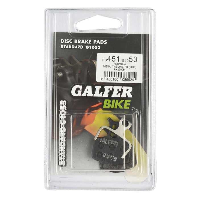 GALFER STANDARD Semi-Metallic-Schneidplatten Formula Cura / Mega / The One / R0 / R1 / RX / RR1 / T1 / C1 Nur für heute