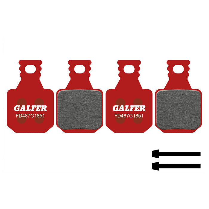 GALFER ADVANCED Magura MT5 / MT7 (4-Kolben) Semi-Metallic Bremsbeläge Auslauf