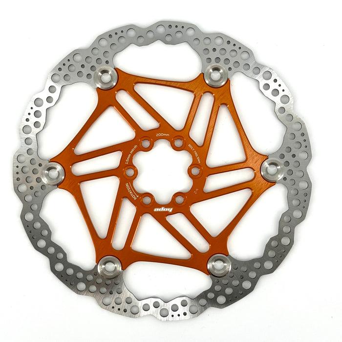 Schwimmende Scheibe HOPE X2/E4/V4 6 Löcher Orange Bestseller