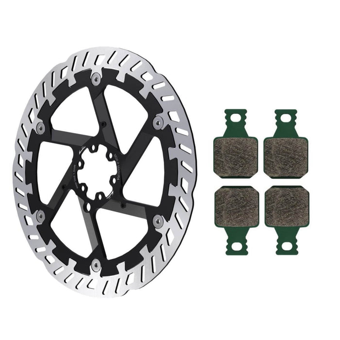 MAGURA MDR-P Scheibe + Beläge 8.S MT eSTOP 6-Loch Schwarz Kostenlose Rückgabe