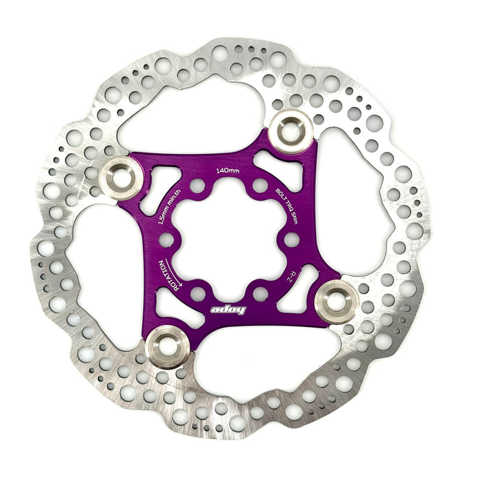 HOPE X2/E4/V4 Schwimmende Scheibe 6 Löcher Violett Neueste Stile