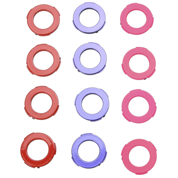 Set aus 6 MAGURA-Ösen für 4-Kolben-Steigbügel Violett. Rot. Rosa