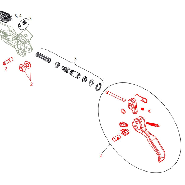 SRAM GUIDE R/RE Bremshebel #11.5018.003.012 Bis zu 65% Rabatt