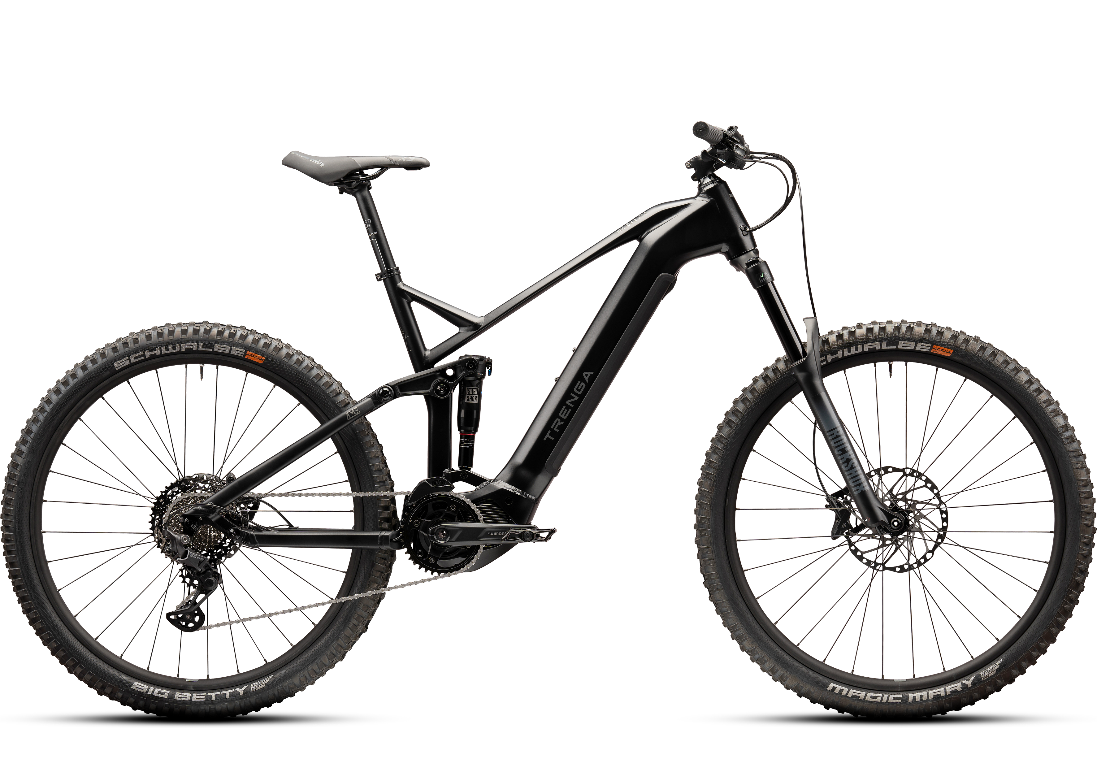 TRENGA DE TRENGA AME 5.0 E-MTB Shimano EP 8 Rock Shox 35 Gold RL