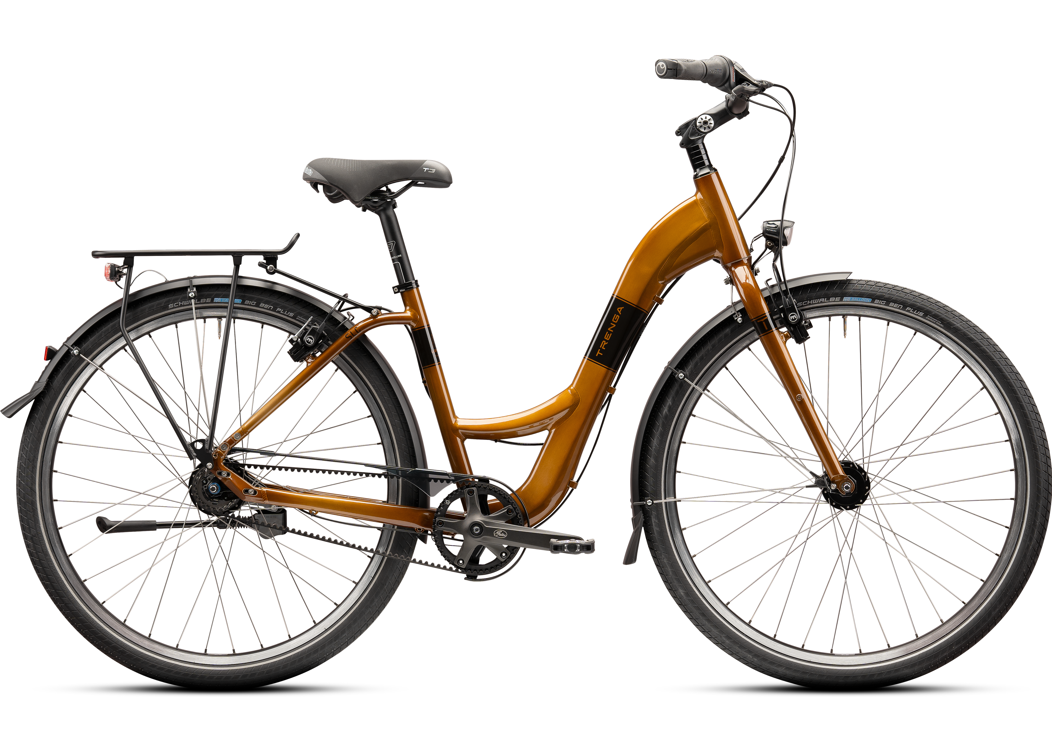 TRENGA DE TRENGA SLC 9.0 Wave XXL Gates Cityrad Rücktritt